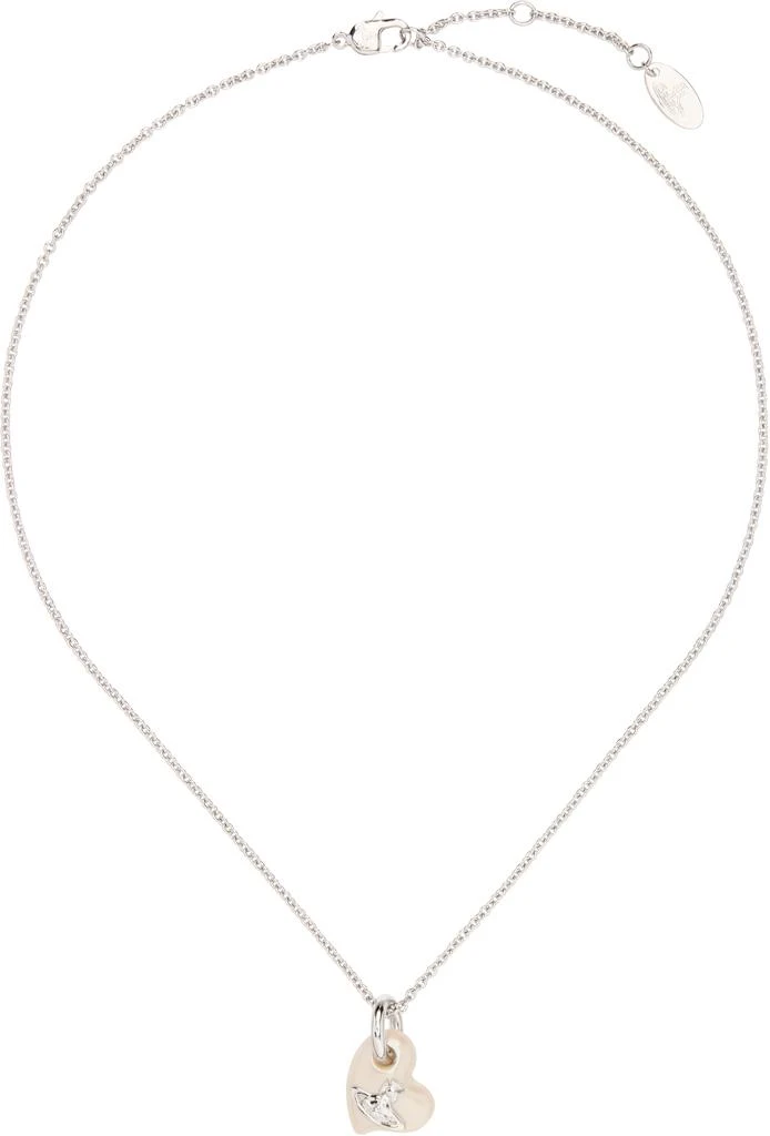 Vivienne Westwood Silver Florentia Pendant Necklace 1