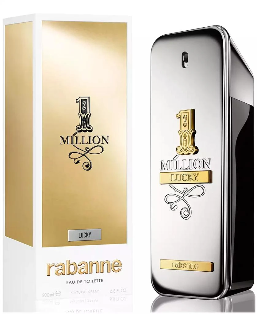 Rabanne Men's 1 Million Lucky Eau de Toilette Spray, 6.8-oz, Created for Macy's 5