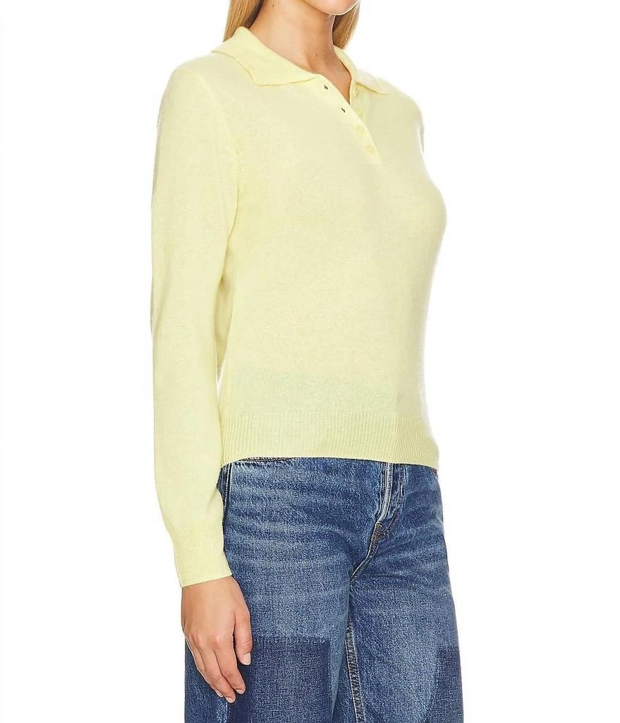 27 Miles Malibu Pina Polo Sweater In Butter 2