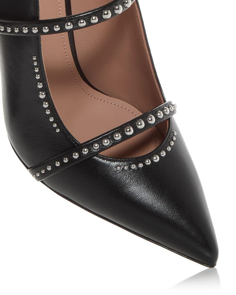 Malone Souliers Women's Maureen Embellished Pointed Mules 5