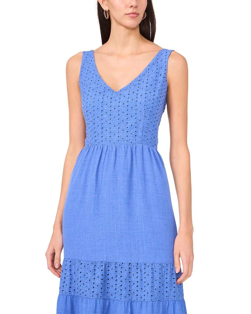 chinese dress ladies VINCE CAMUTO Crinkle-Gauze Open-Back Tiered Maxi Dress – DGFOutlet