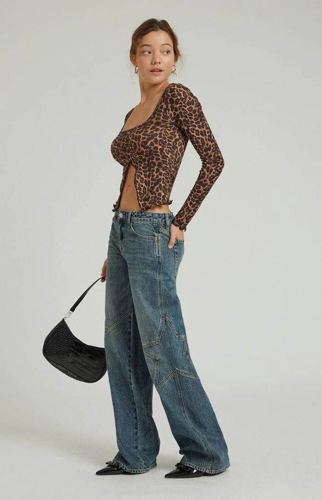 PacSun Casey Star Low Rise Baggy Jeans 1