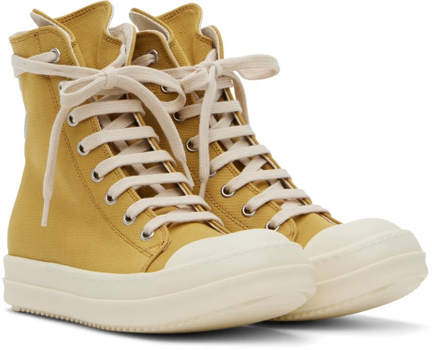 Rick Owens Yellow Sneaks Sneakers 4