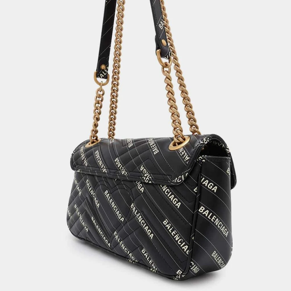 Gucci Gucci Black Leather The Hacker Project GG Marmont Shoulder Bag 4