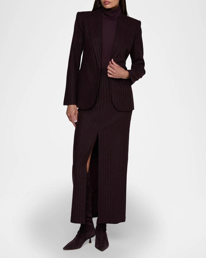 L
Agence Sheila Structured Single-Breasted Blazer 2