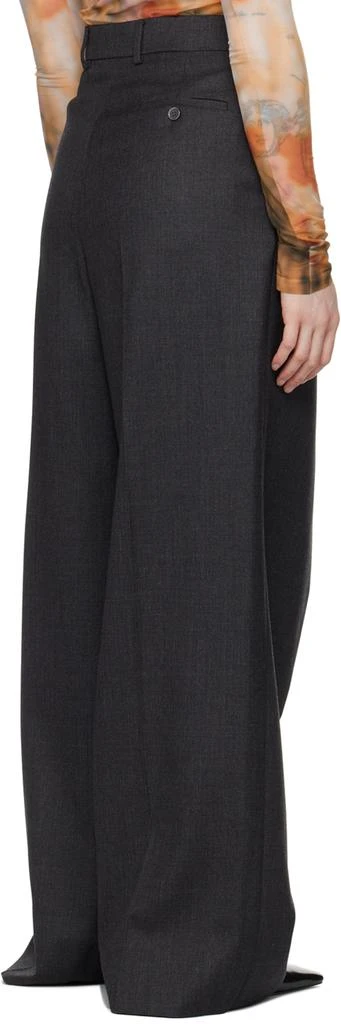 Acne Studios Gray Wrap Trousers 3