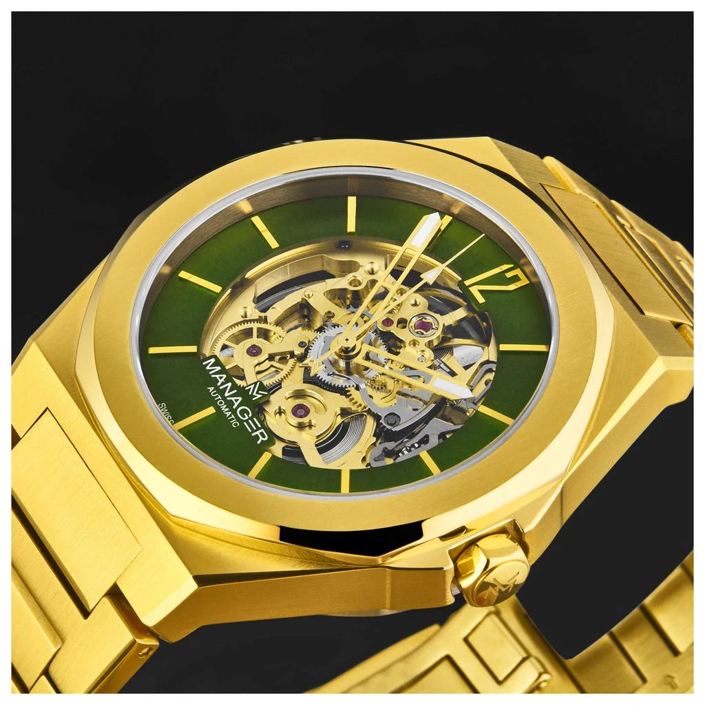 Manager Manager Men's Watch MAN-RO-12-GM 3