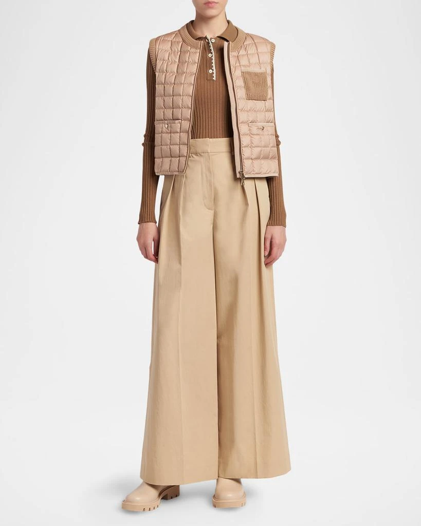 Moncler Quilted Combo Down Vest 2