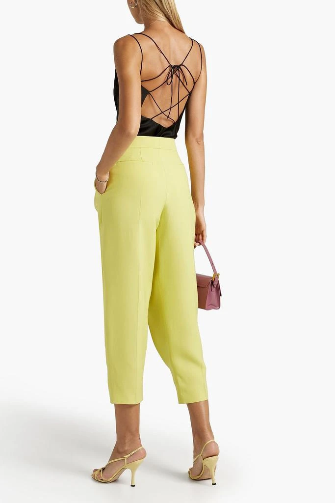 ROKSANDA Lace-up draped silk-satin camisole 3