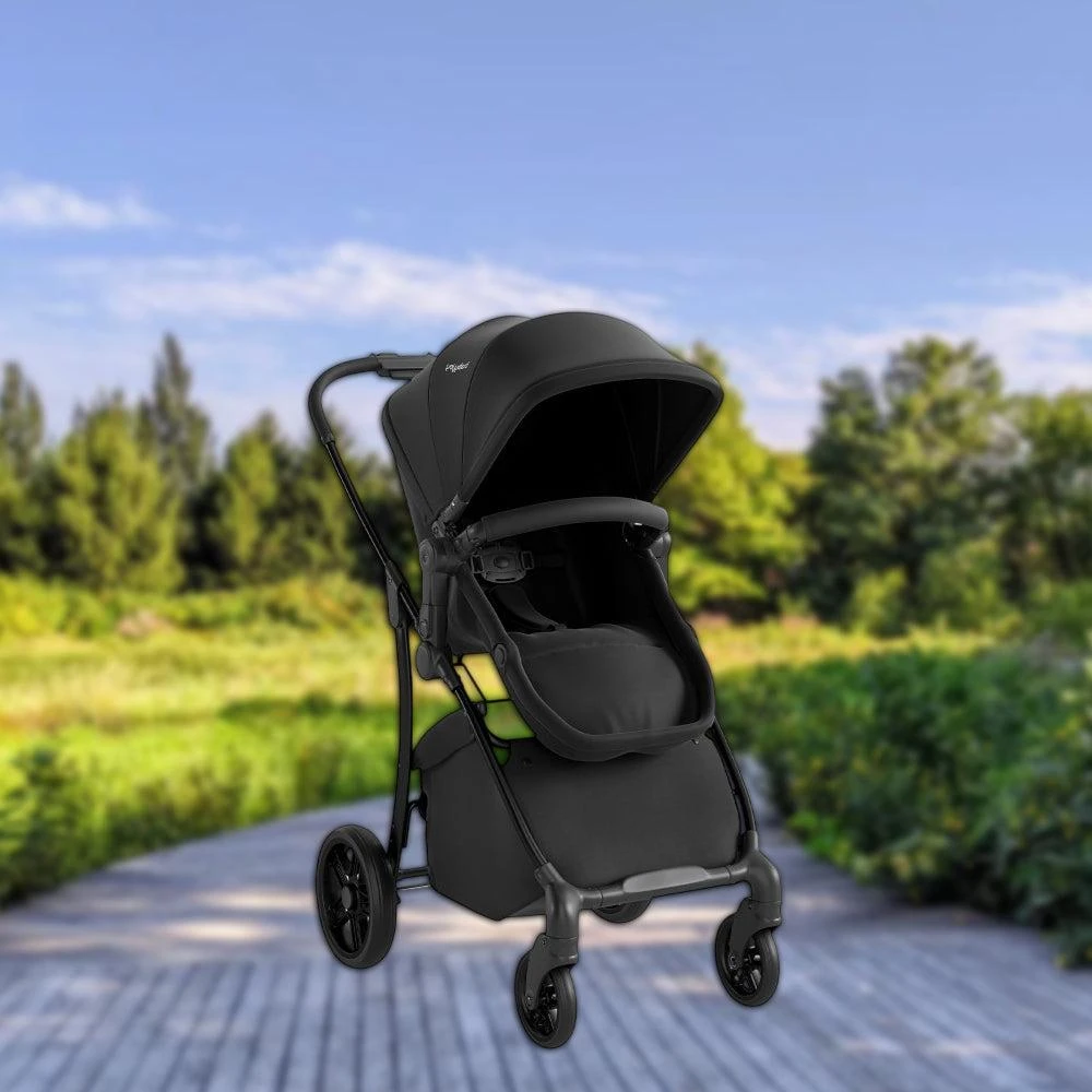 Hivvago Convertible Baby Stroller with Reversible Seat and Bassinet Function