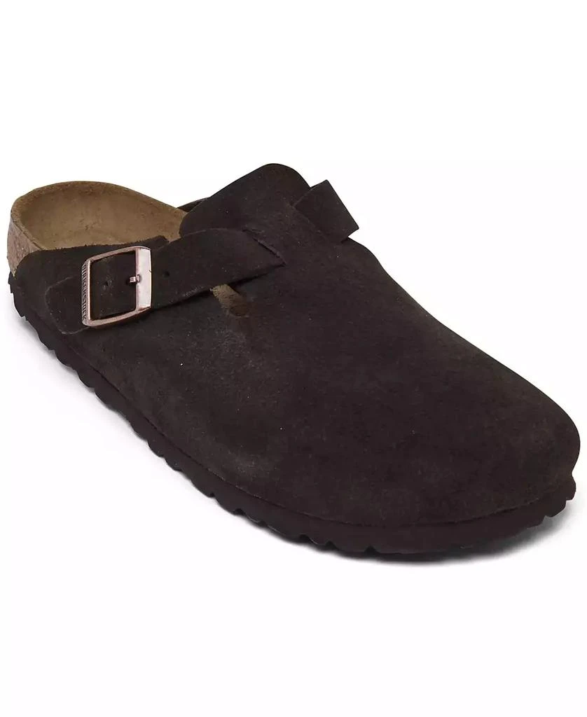 Birkenstock Women's Boston Soft Footbed Suede Leather Clogs from Finish Line 1