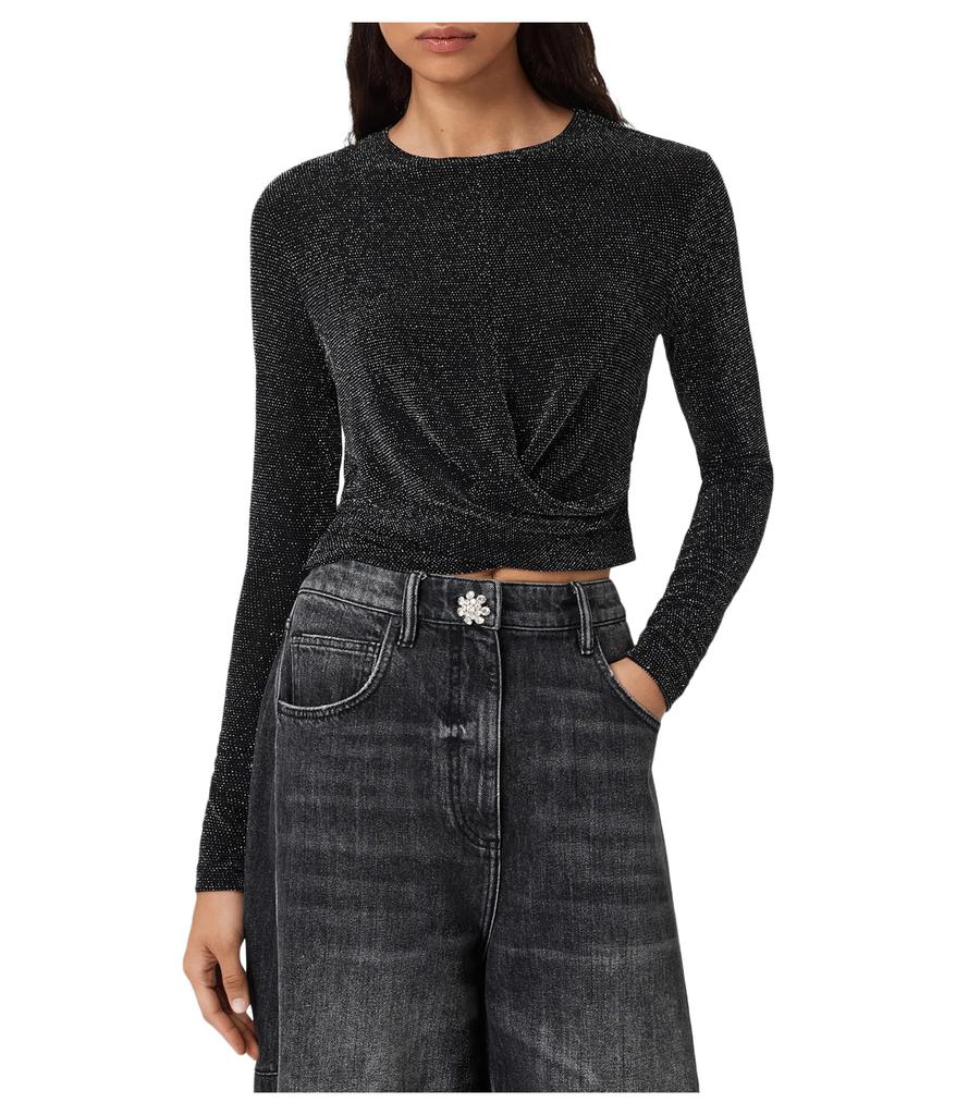 ALL SAINTS Allsaints June tee in gardenia cream - WHITE - T-Shirts