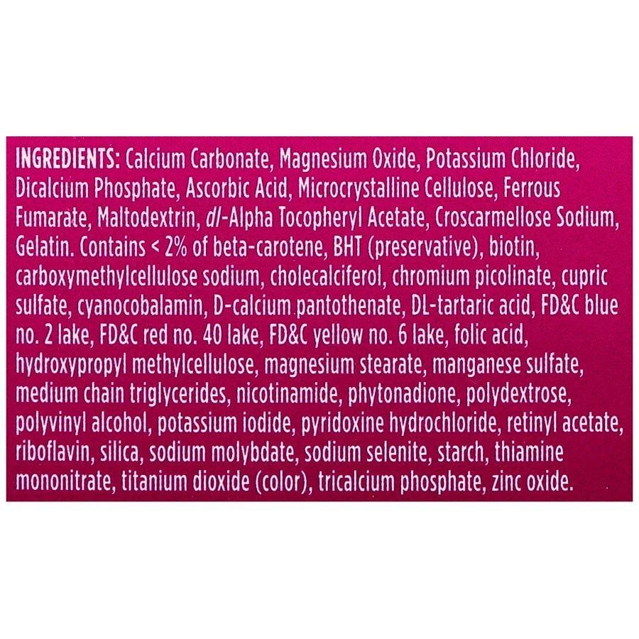 Walgreens Women's Multivitamin Tablets 5