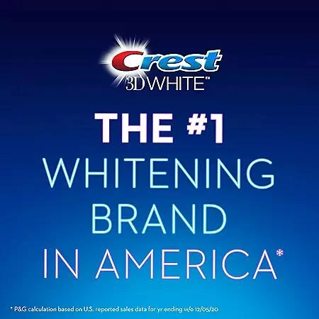 Crest Crest 3D White Vivid Mint Ultra Whitening Toothpaste, 5.2 oz., 5 pk. 8