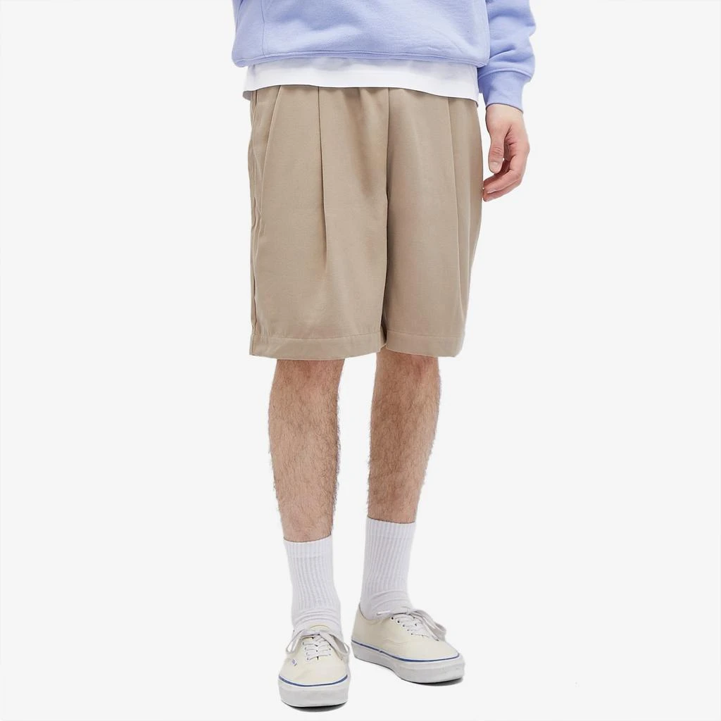 Dime Dime Pleated Twill Shorts 2