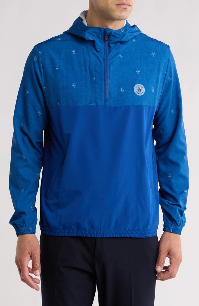 ORIGINAL PENGUIN GOLF Quarter Zip Hoodie 1