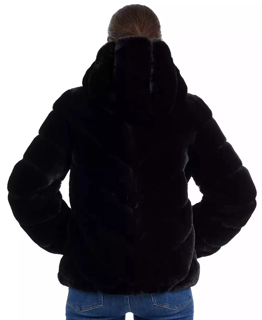Michael Kors Women's Hooded Faux-Fur Coat 2