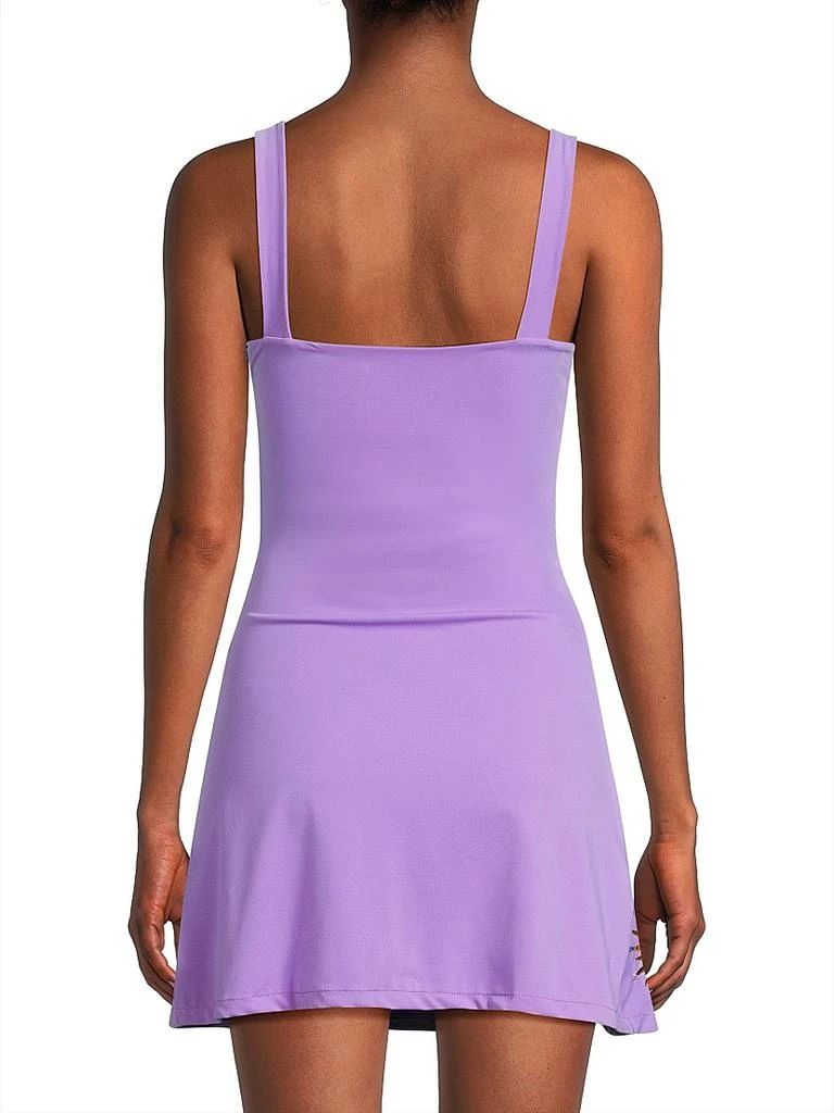 Oceanus Iris Nights Bullion-Embroidered Minidress 5