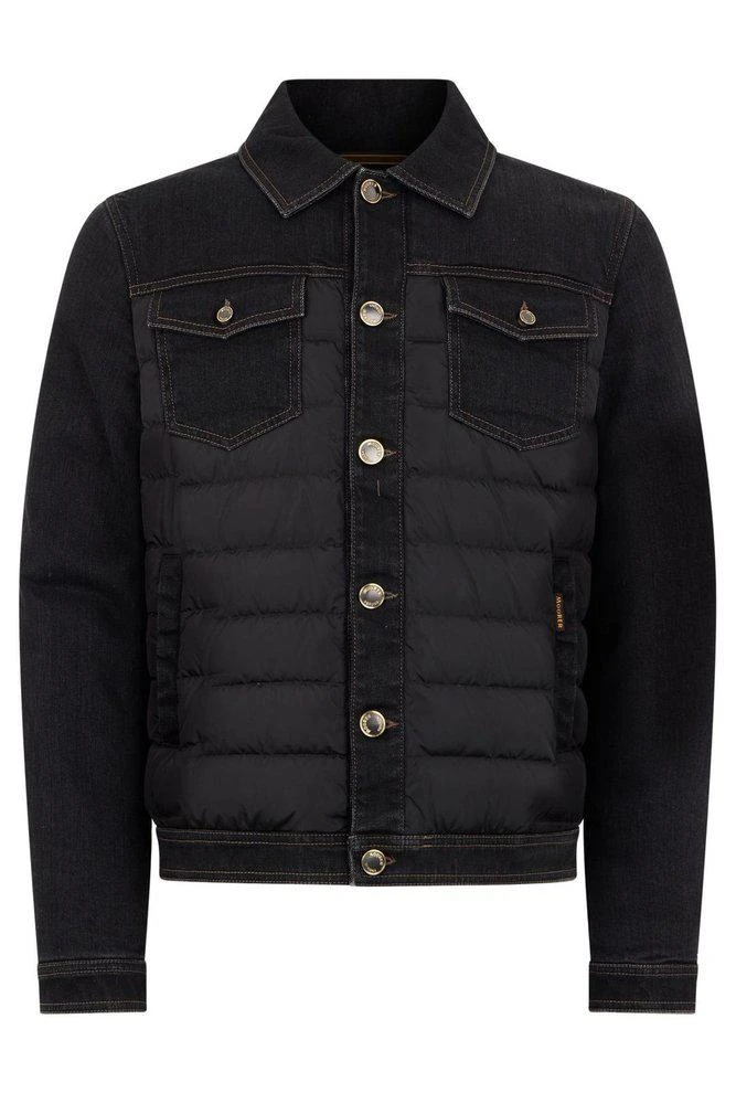 MOORER Moorer Quilted Denim Down Jacket
