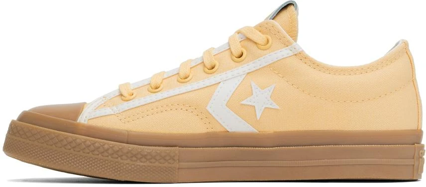 Converse Yellow Star Player 76 Tonal Low Top Sneakers 3