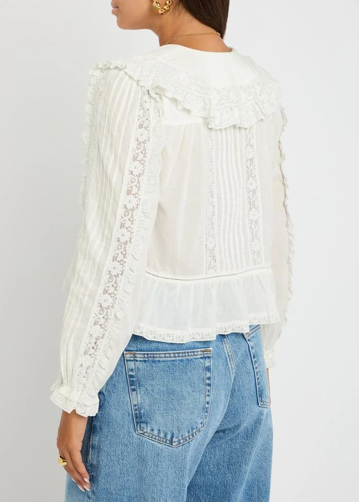 Rixo Maribelle cotton top 3