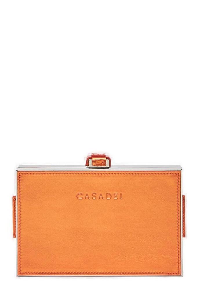 CASADEI Casadei Logo Patch Clutch Bag