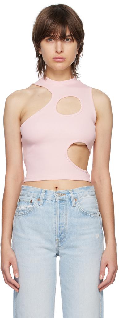 Rombaut Pink Cell Tank Top