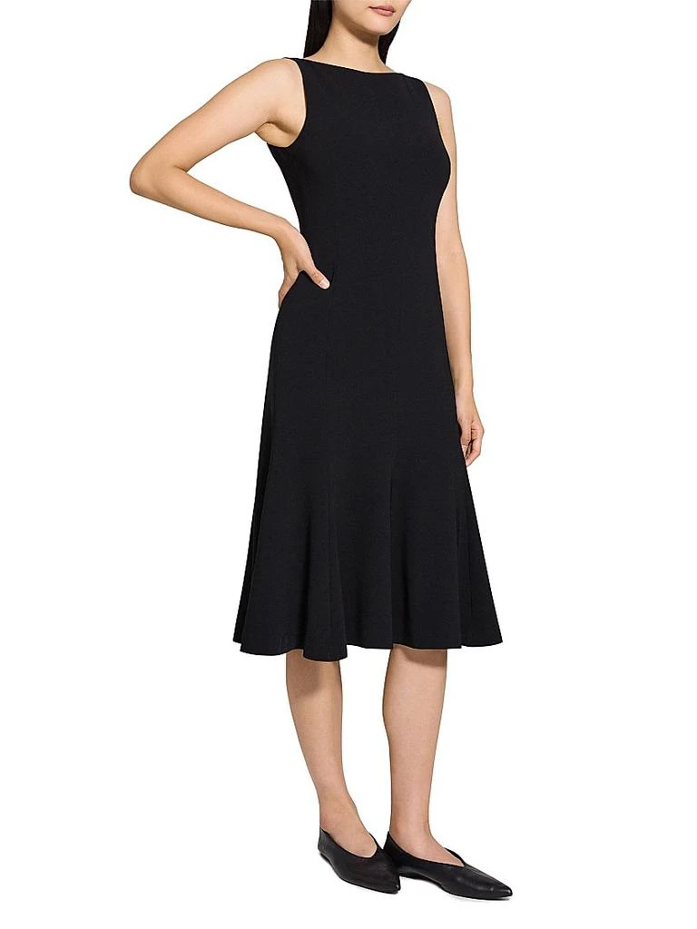 Theory Sleeveless Mermaid Midi-Dress 3