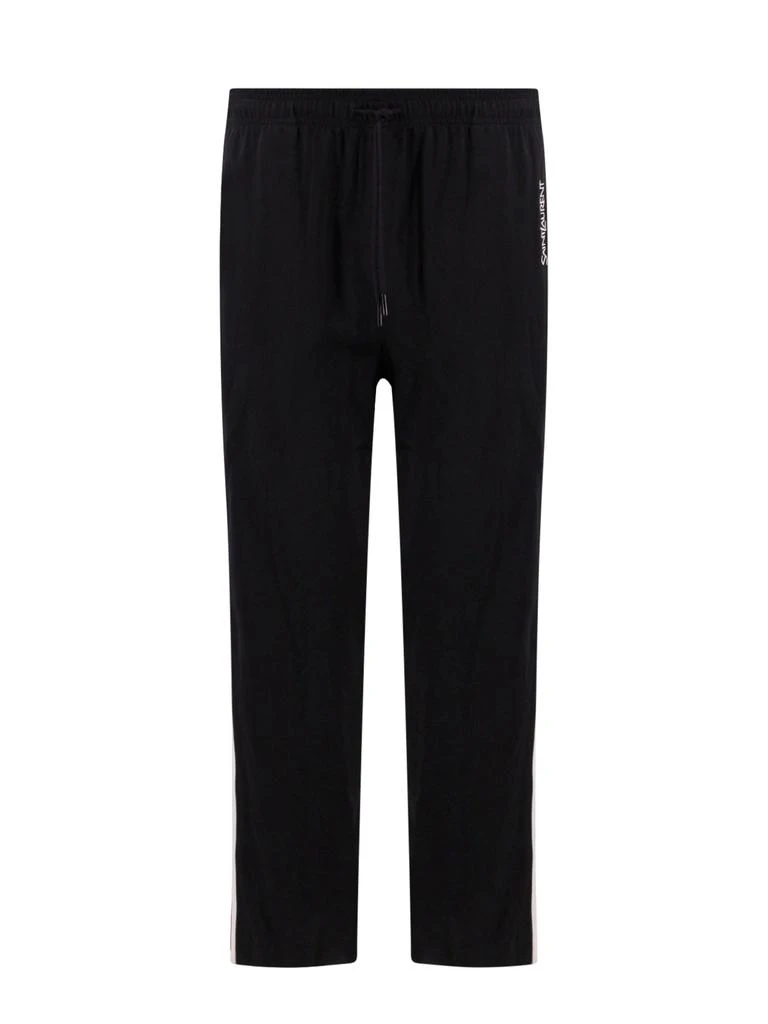 Saint Laurent Trouser with side buttons detail 1