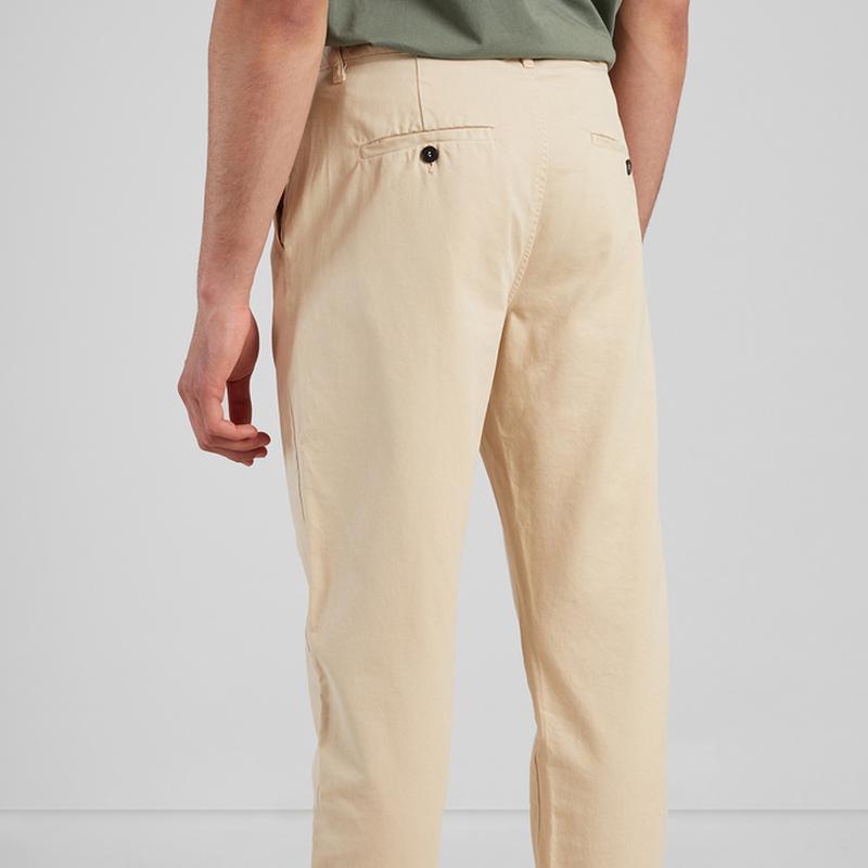 L'Exception Paris Chino Twill Trousers Beige L'EXCEPTION PARIS