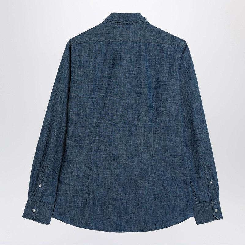 XACUS Men's blue blue Tailor Fit Shirt