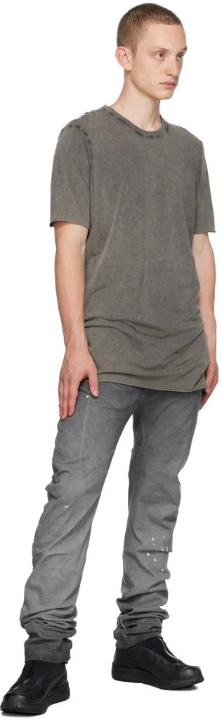 11 by Boris Bidjan Saberi Gray P1C Jeans 4