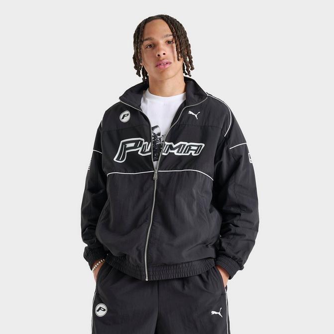 Shop Men's Puma SDS Relaxed Woven Track Jacket on Sale at