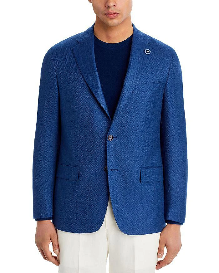 Hart Schaffner Marx New York Herringbone Regular Fit Sport Coat 3