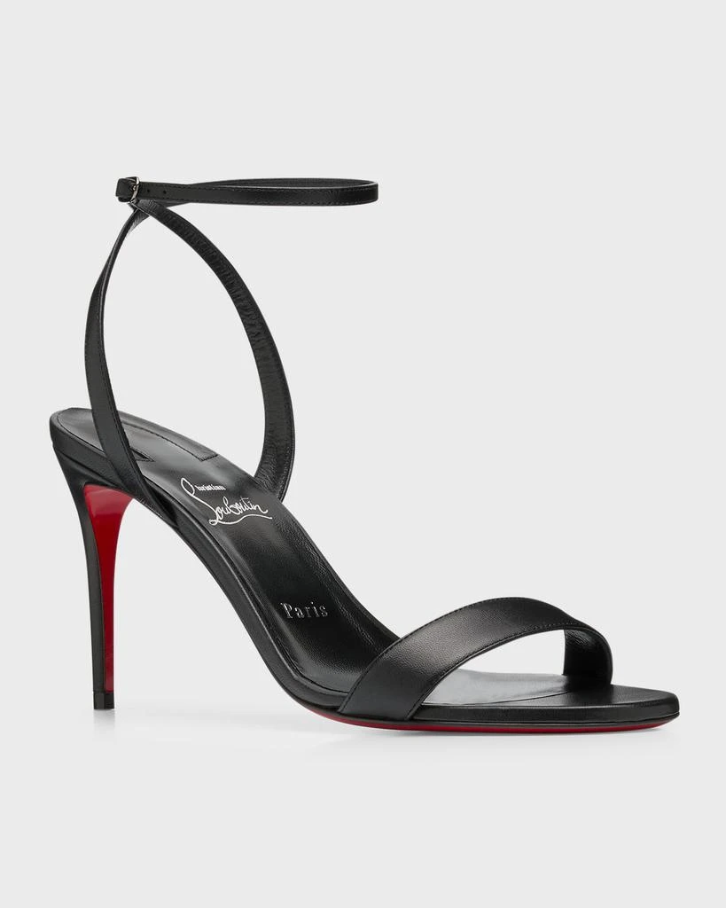 Christian Louboutin Loubigirl Ankle-Strap Red Sole Sandals 3