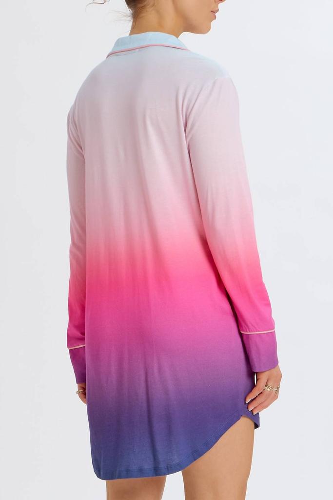 Something Navy Something Navy - Long Sleeve Sleep Dress