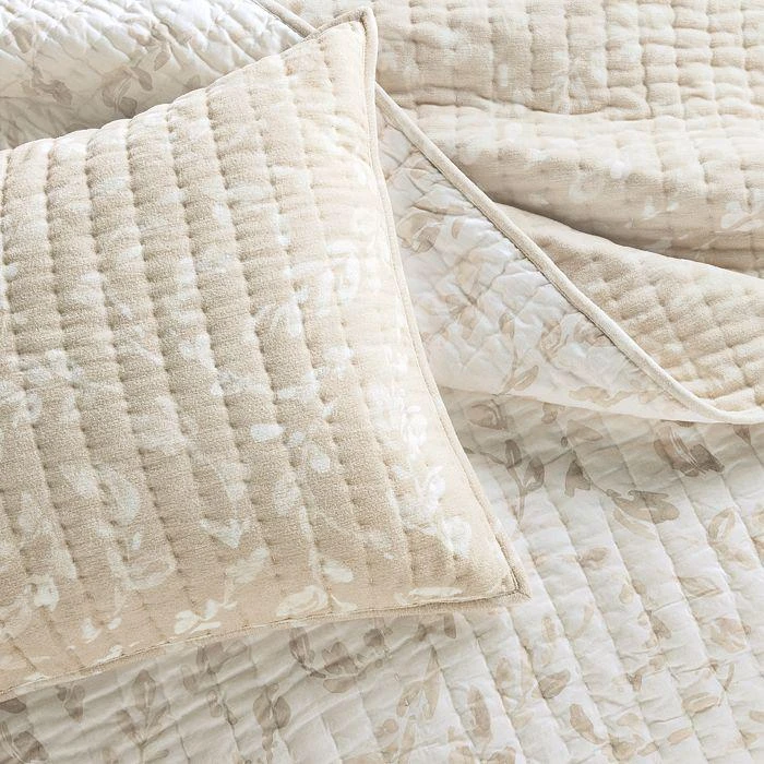sky Elena Acanthus Chenille Reversible Quilt Set, Full/Queen - Exclusive 5
