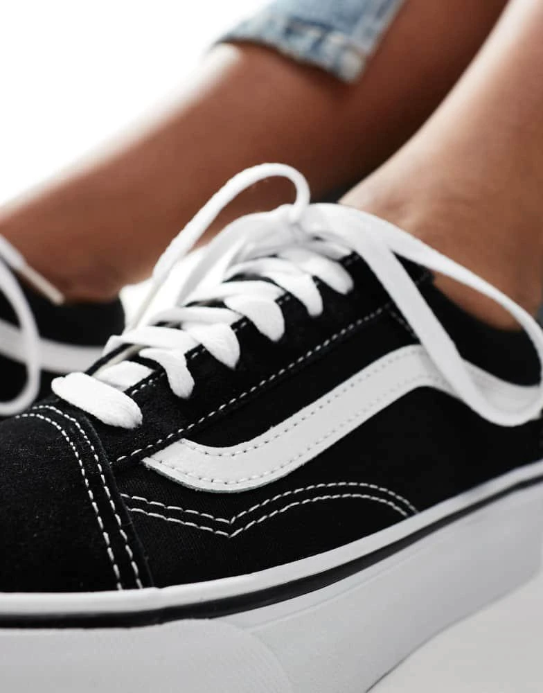 Vans Vans Old Skool Platform trainers in black 3