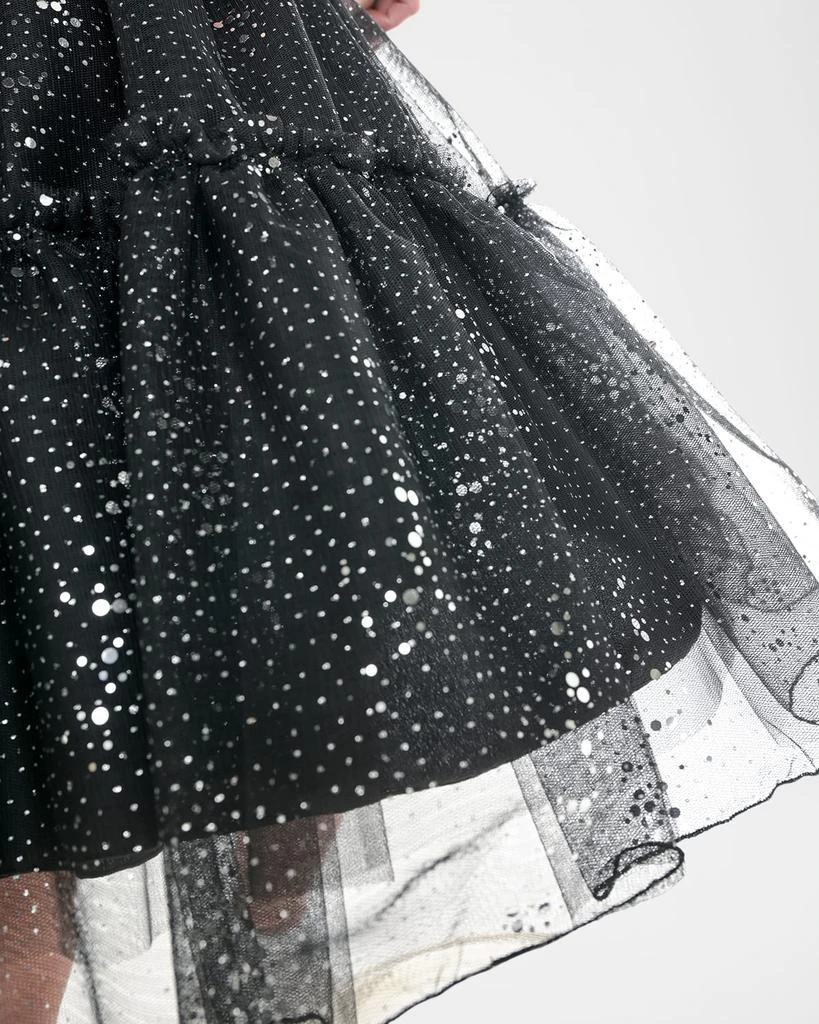 Zoe Girl's Gabriella Sequin Tiered Dress, Size 7-16 4