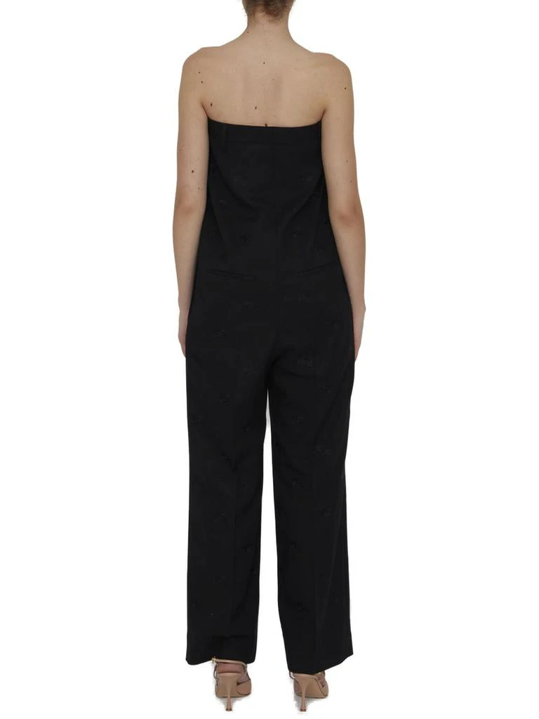 Burberry Burberry Strapless Tailored Jumpsuit 2
