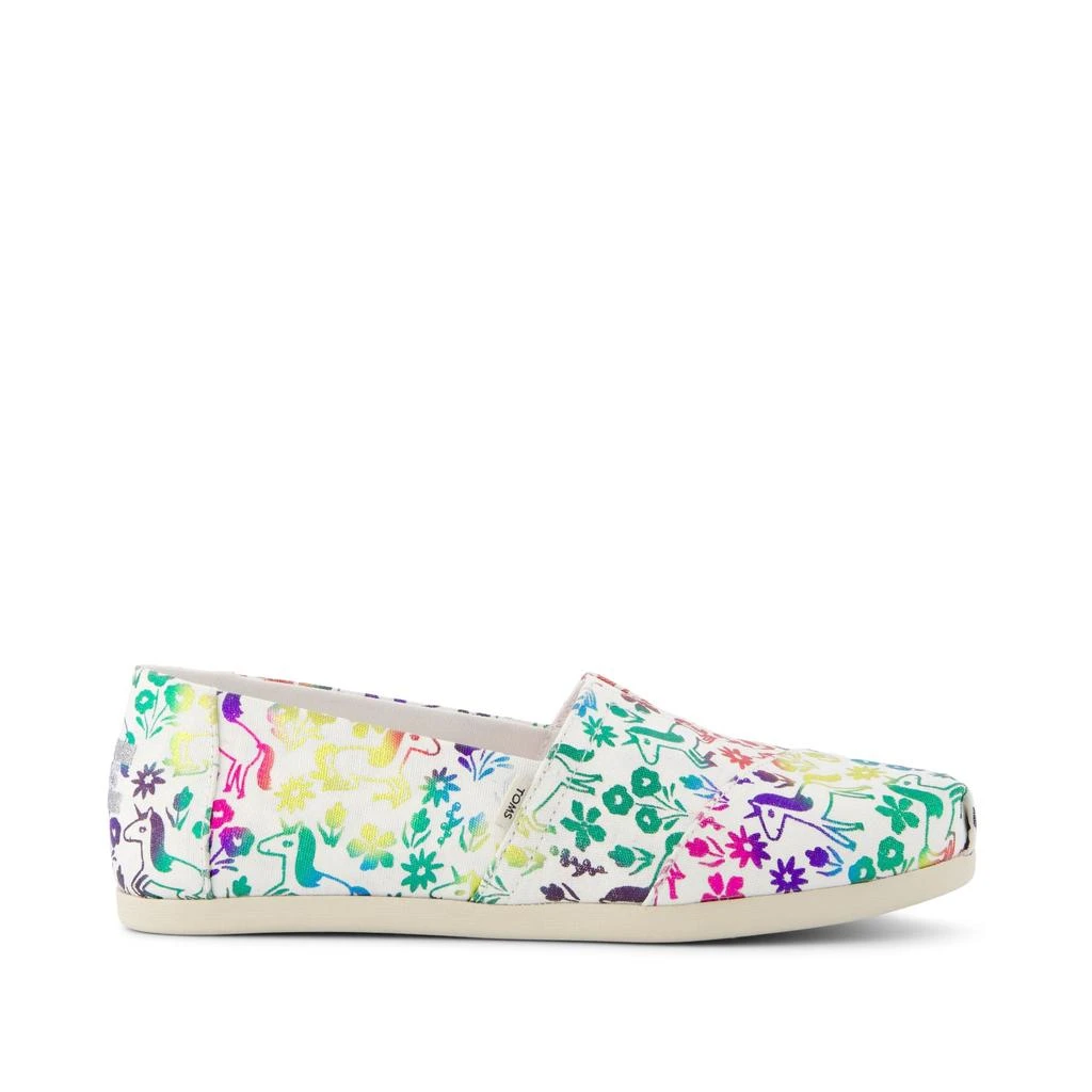 TOMS Shoes Alpargata Rainbow Unicorns 1