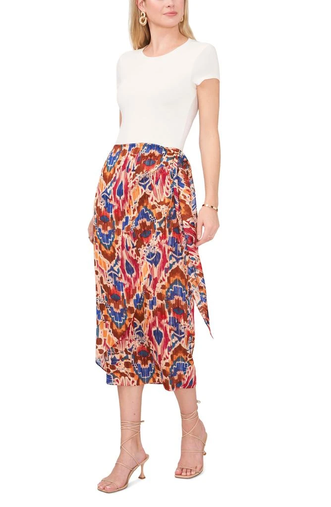 Vince Camuto Side Tie Midi Skirt 5