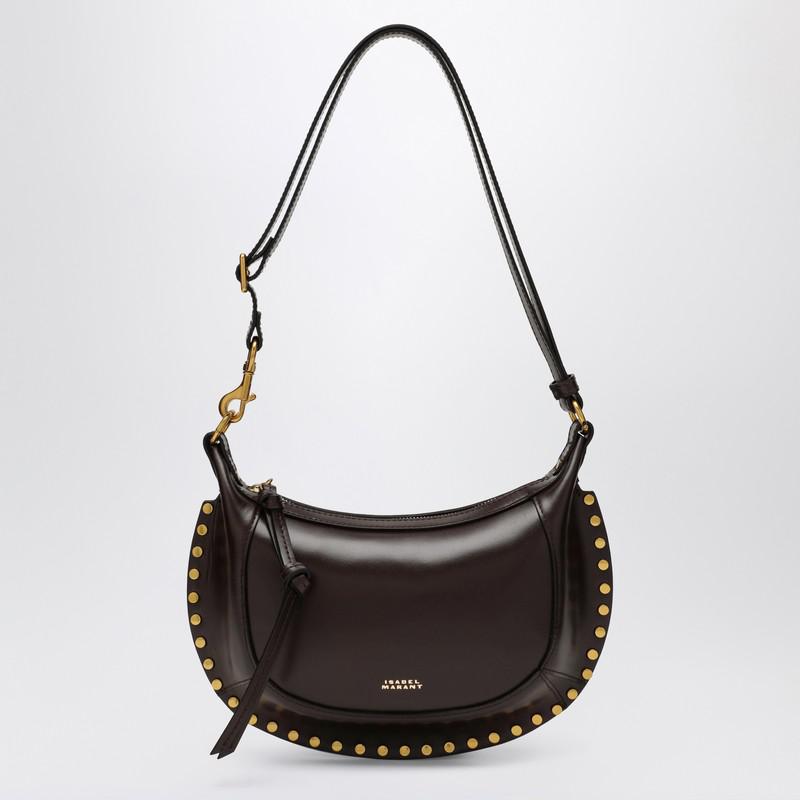 Isabel Marant Brown Oskan Moon shoulder bag