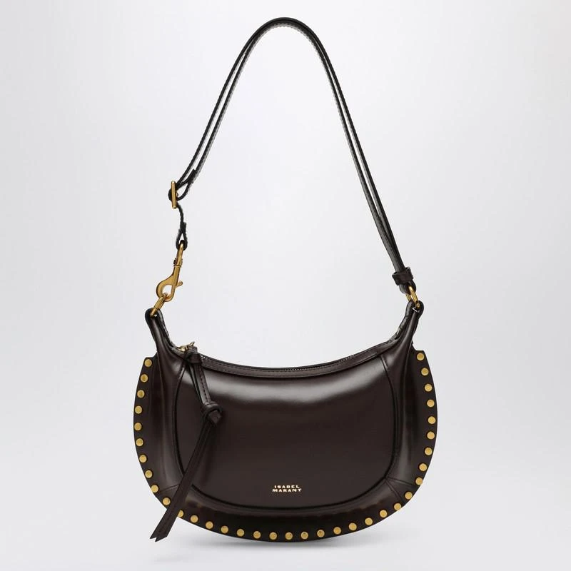 Isabel Marant Brown Oskan Moon shoulder bag 1