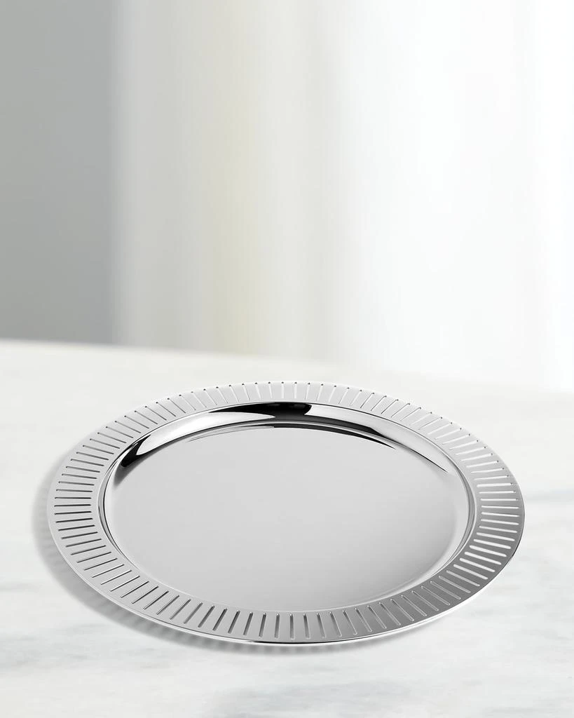 ANNA New York Striations Round Serving Tray, 15.25" 1