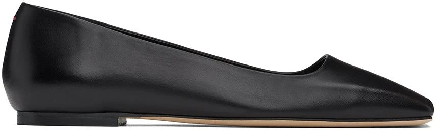 AEYDE Black Matti Ballerina Flats 1