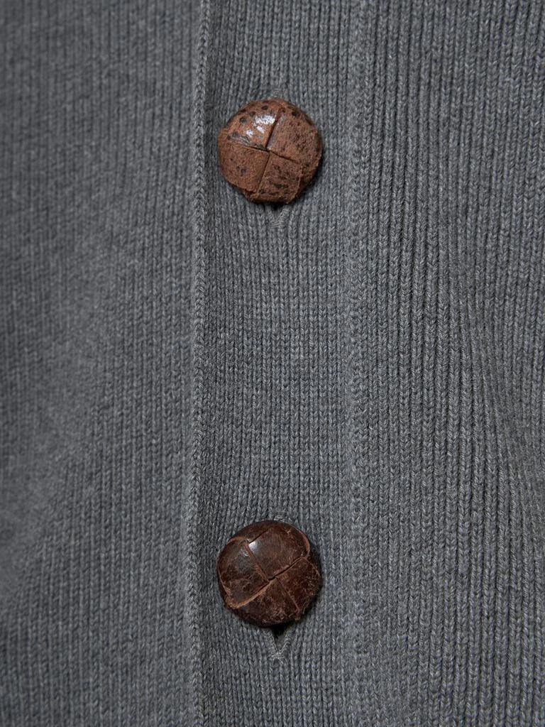 Golden Goose Logo Cotton Knit Cardigan 4