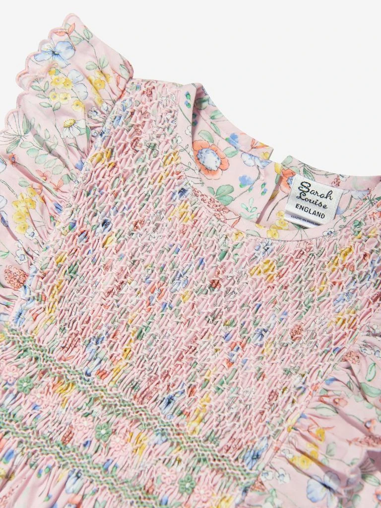 Sarah Louise Sarah Louise Girls Embroidered Dress in Multicolour 3