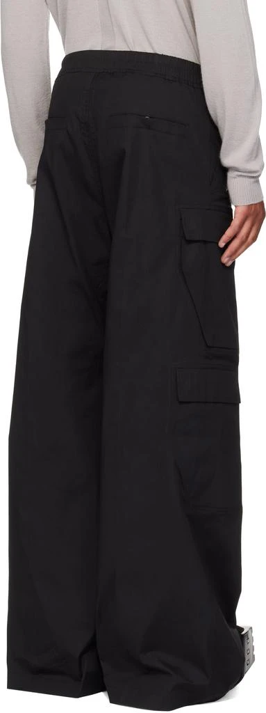 Rick Owens Black Concordians Cargobelas Cargo Pants 3