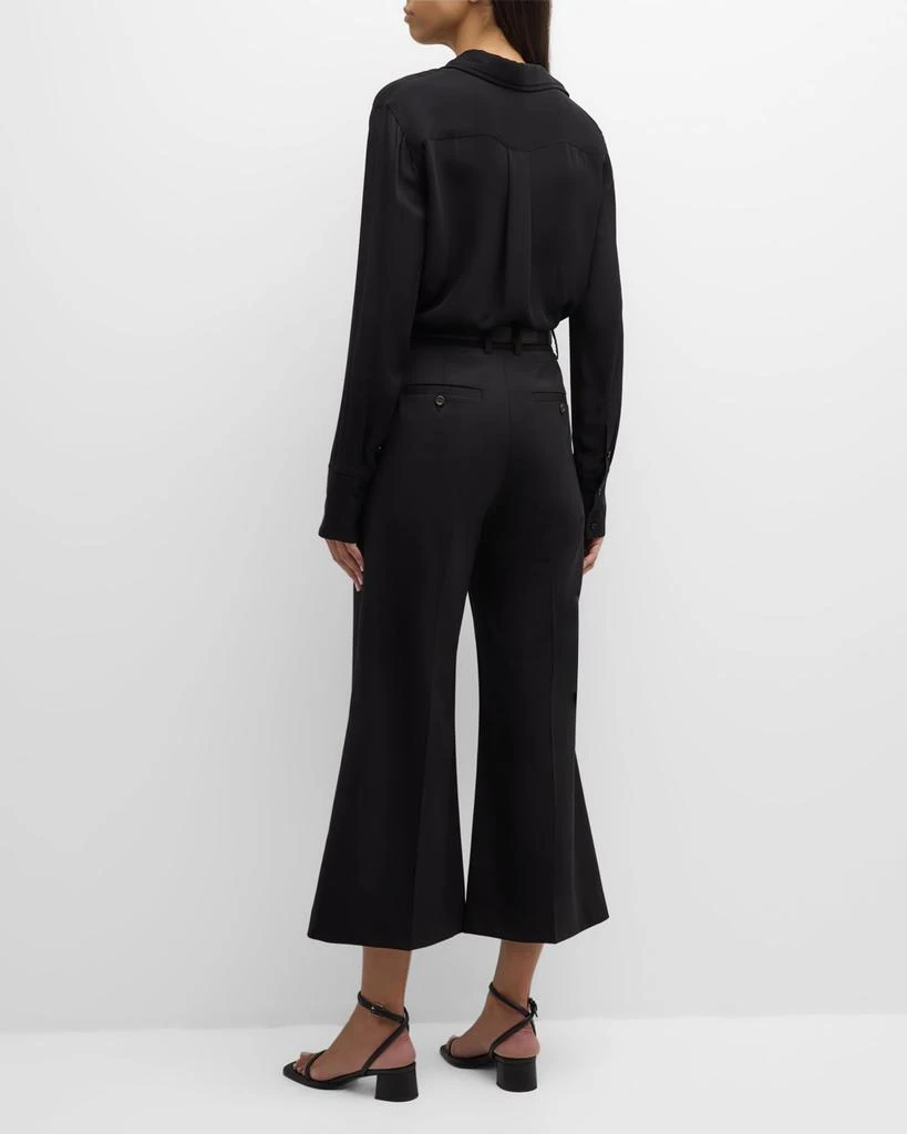 ARGENT Button-Down Double Georgette Blouse 5